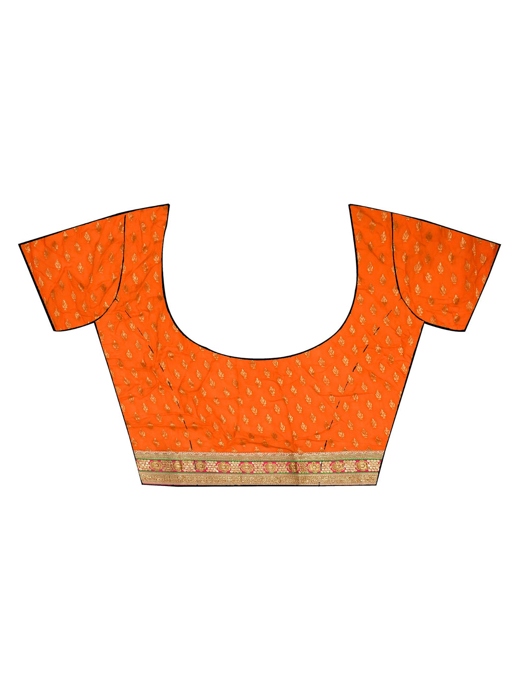 Silk Block Print Heavy Ready to Wear Lehenga With Unstiched Blouse