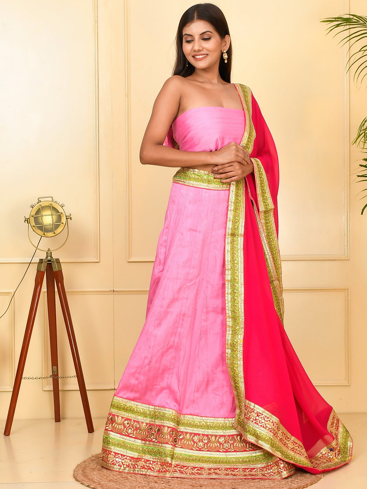 Silk Heavy Ready to Wear Lehenga With Unstiched Blouse