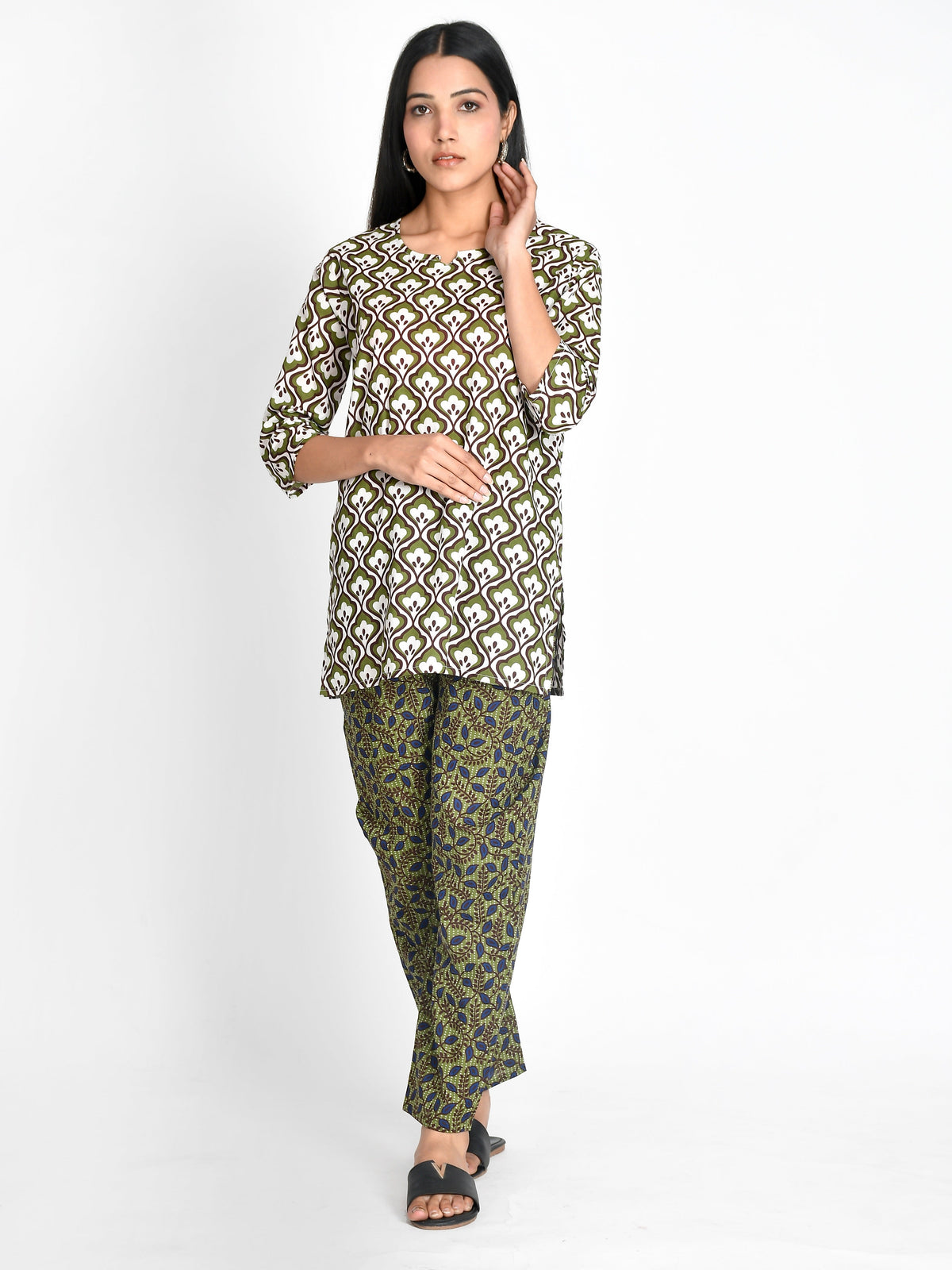 Pure Cotton printed Night suit for girls/Women