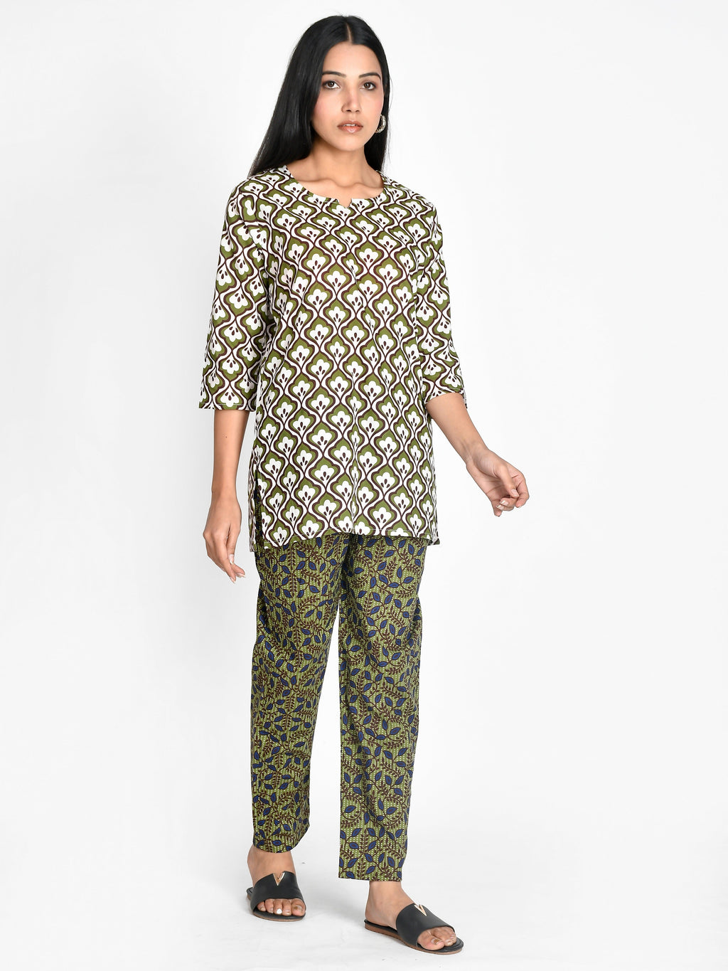 Pure Cotton printed Night suit for girls/Women