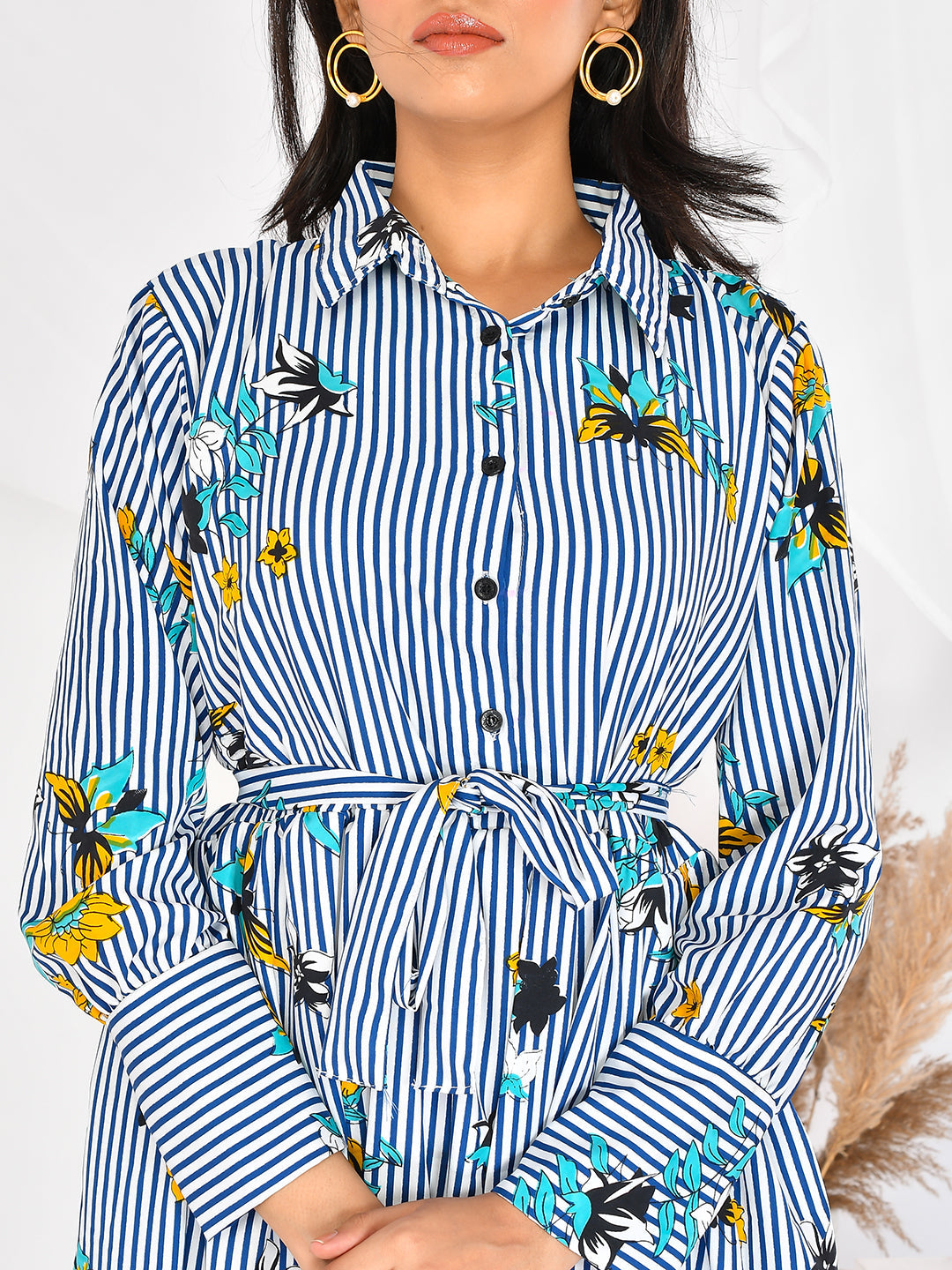 Grey printed Party wear western Dresses for Girls/women