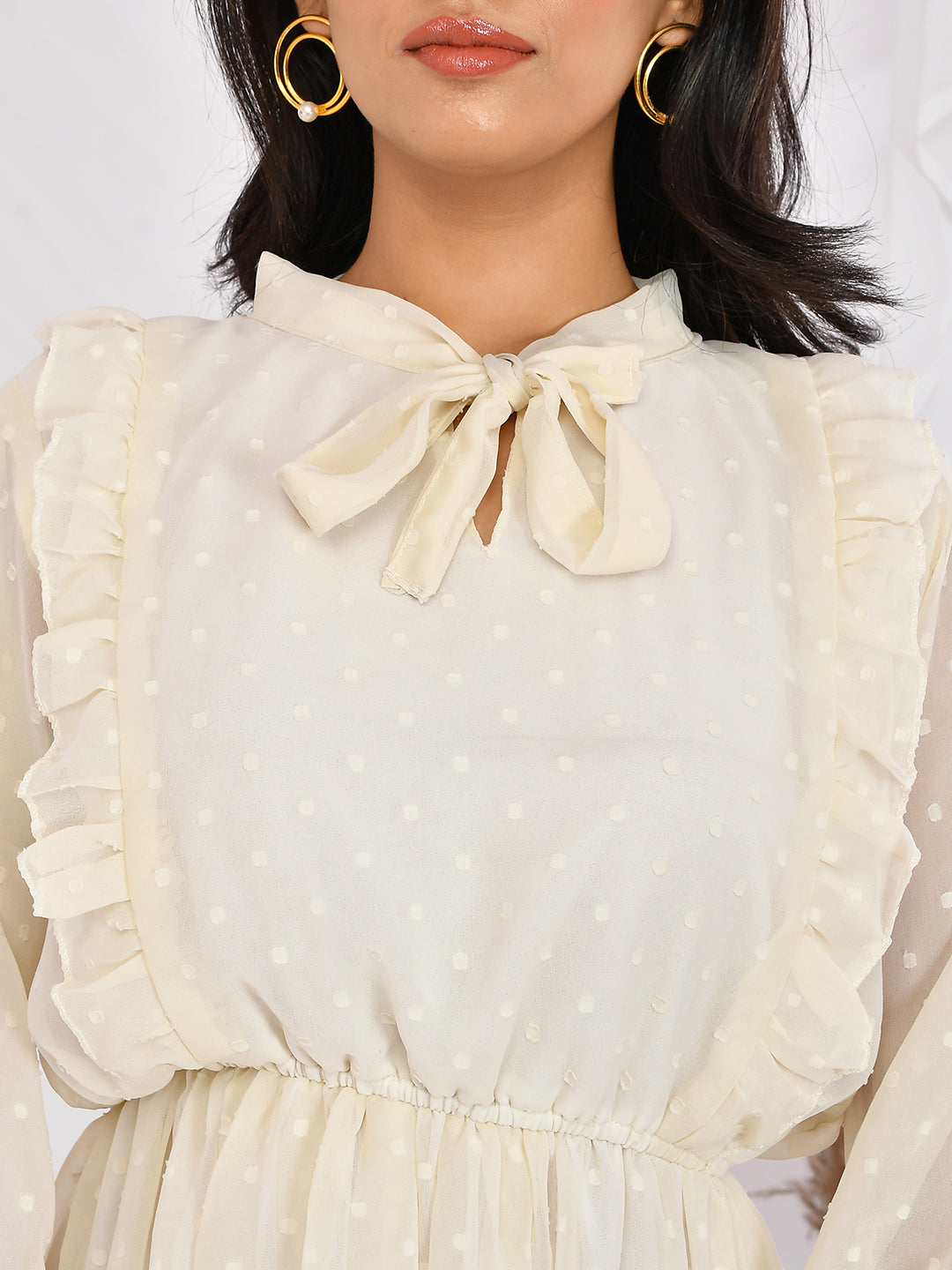 White self western Dresses for Women/Girls